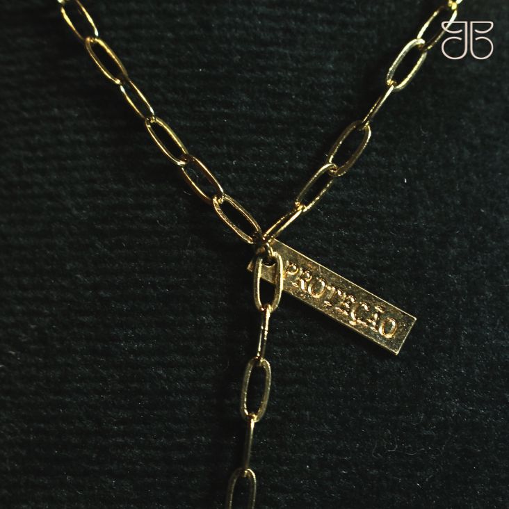 GRAVATA PLACA PROTEÇÃO MEDALHA ESPIRITO SANTO