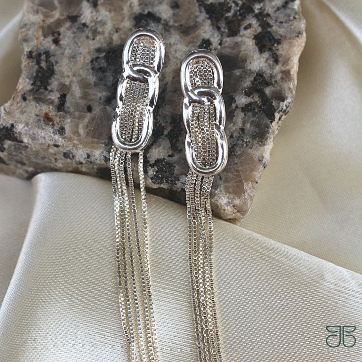 BRINCO CORRENTE 5 FIOS VENEZIANA PEND PRATA