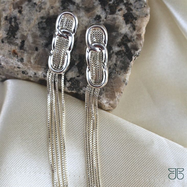 BRINCO CORRENTE 5 FIOS VENEZIANA PEND PRATA