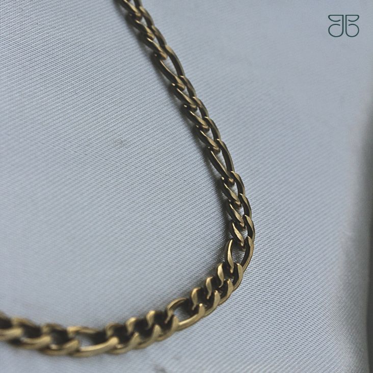 CORRENTE FÍGARO AÇO INOX STILL MASCULINA