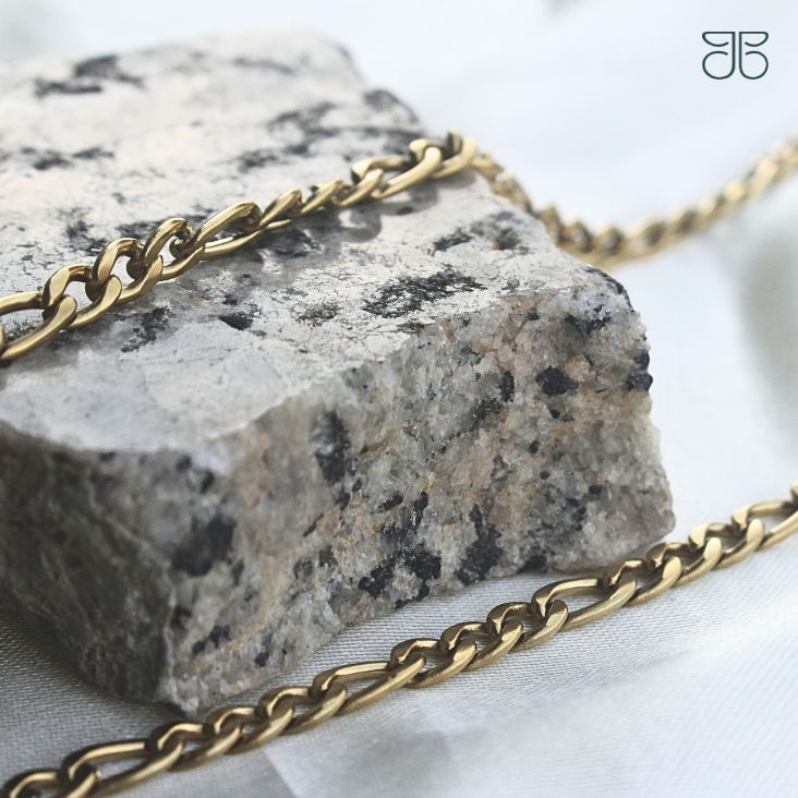 CORRENTE FÍGARO AÇO INOX STILL MASCULINA