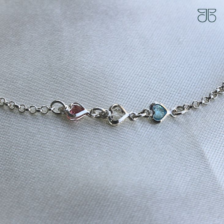 PULSEIRA INFANTIL SALADINHA CORAÇÃO