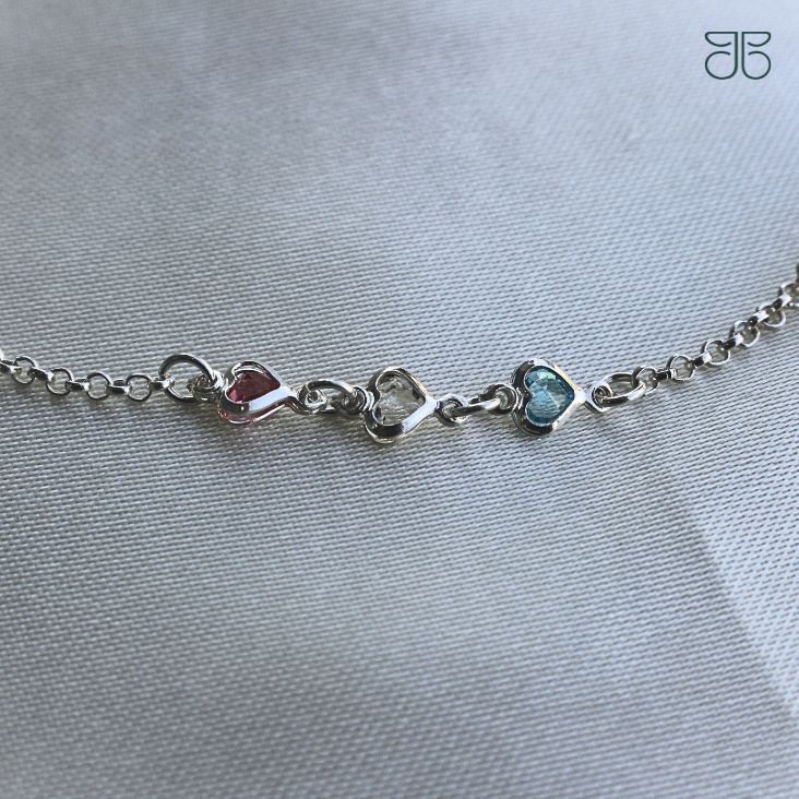 PULSEIRA INFANTIL SALADINHA CORAÇÃO