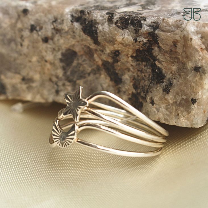 ANEL LUA ESTRELA DIAMANTADO