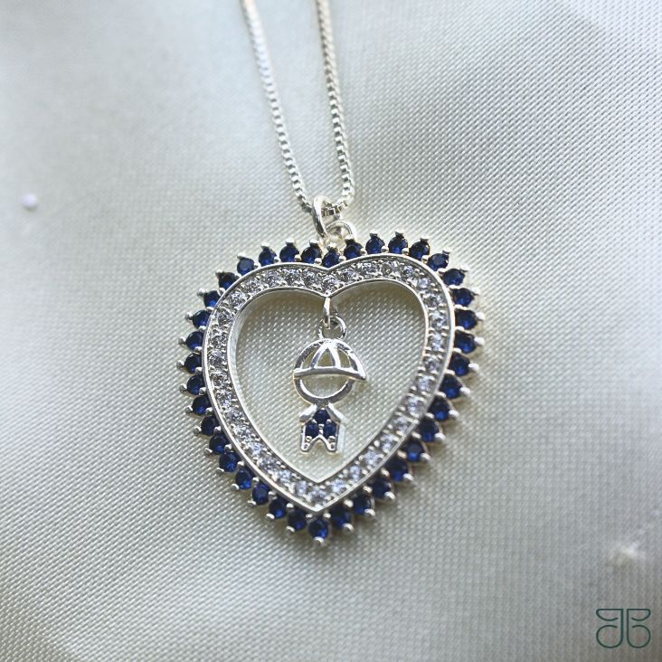 MANDALA CORAÇÃO AZUL 1 FILHO