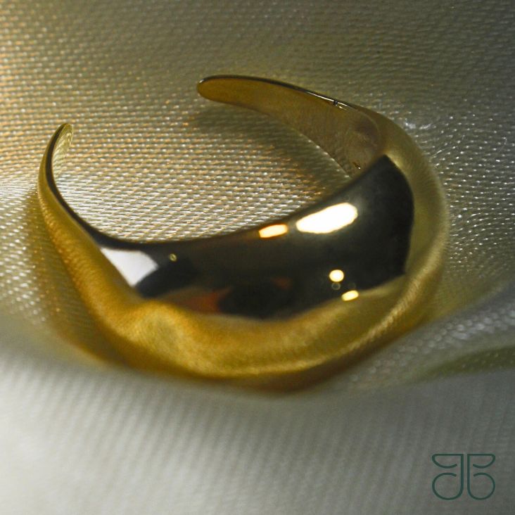 ANEL REGULAVEL BAGUETE GG LISO