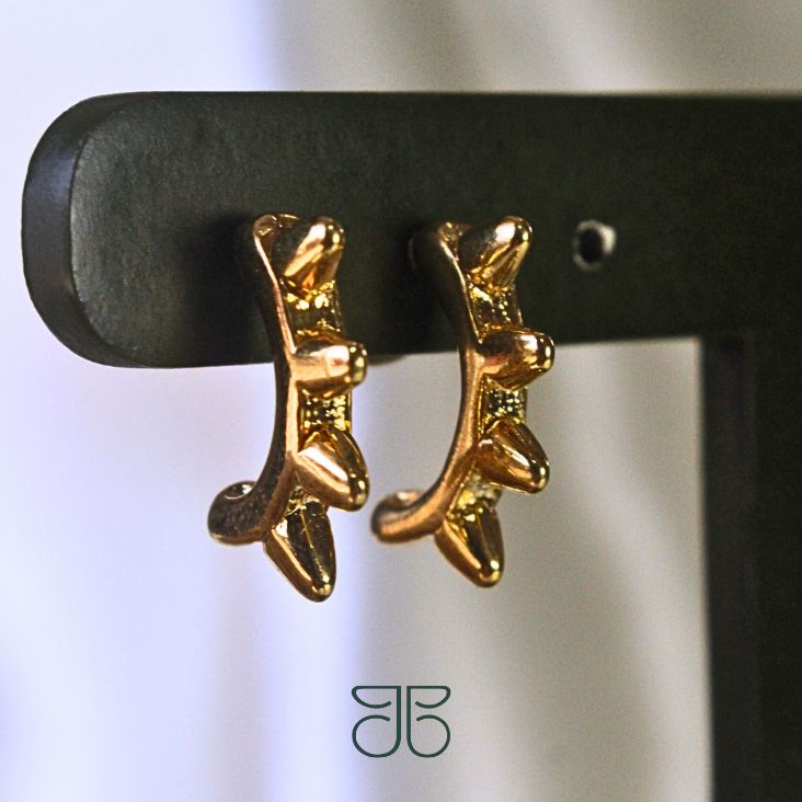 BRINCO MEIA ARGOLA SPIKE P