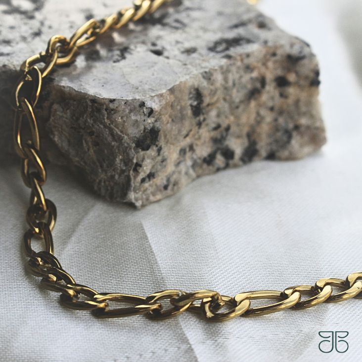 CORRENTE MASCULINA 70CM AÇO STEEL