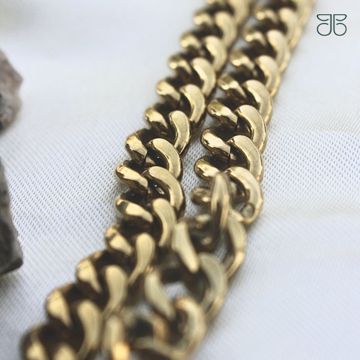 CORRENTE MASCULINA ELO 1x1 STEEL