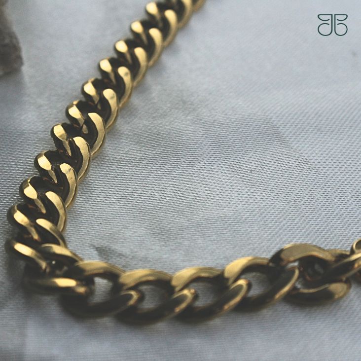 CORRENTE MASCULINA ELO 1x1 STEEL