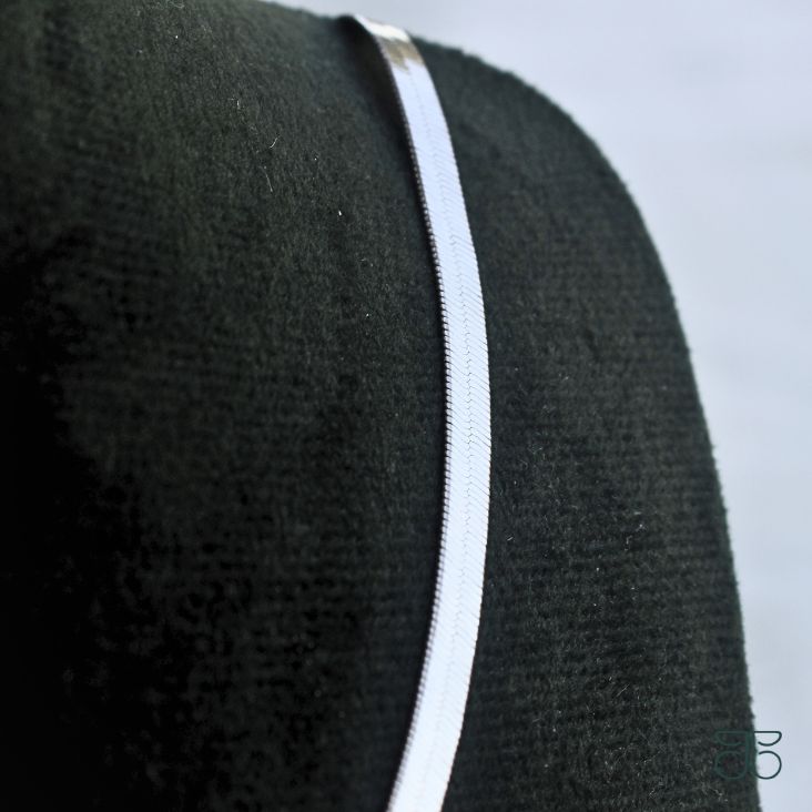 GARGANTILHA FITA M PRATA