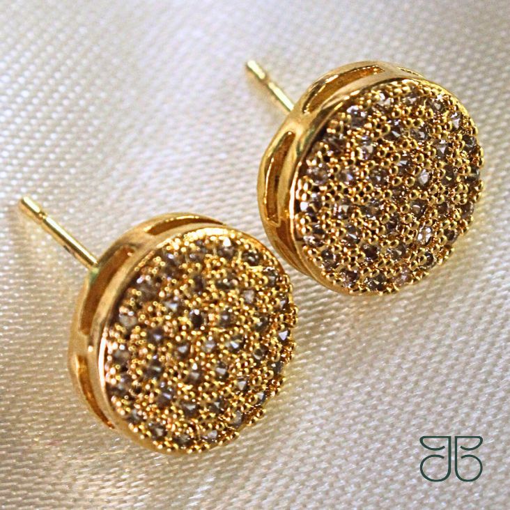 BRINCO CHUVEIRO REDONDO OURO