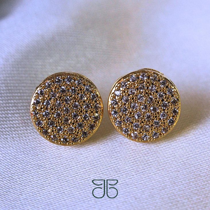 BRINCO CHUVEIRO REDONDO OURO