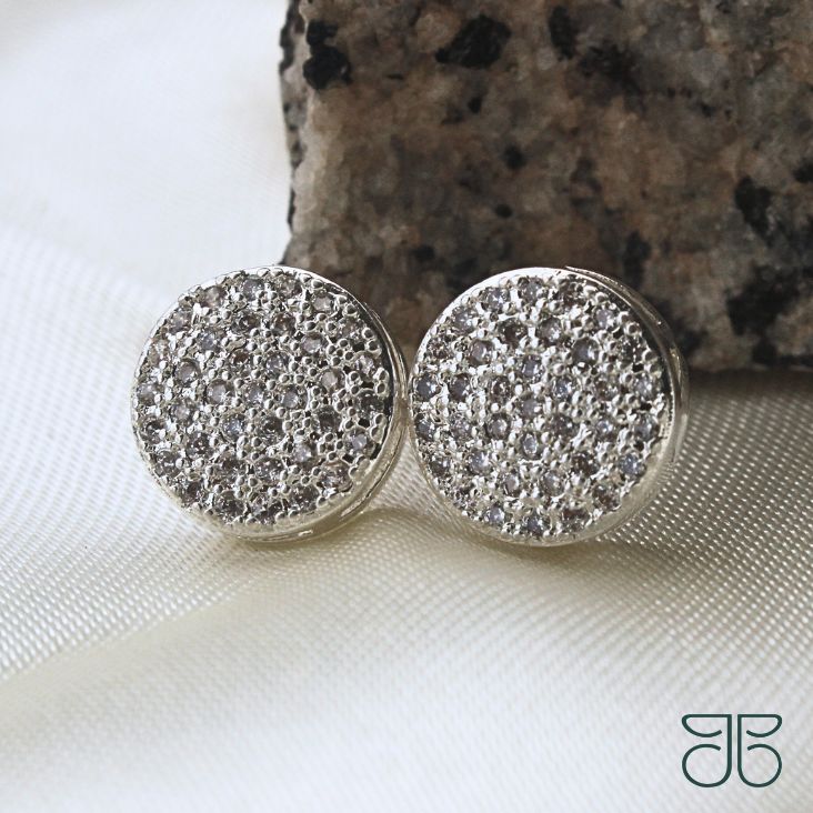 BRINCO CHUVEIRO REDONDO PRATA