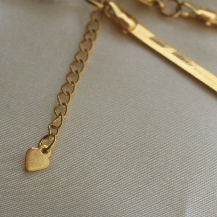 PULSEIRA FITA 4mm 22cm OURO