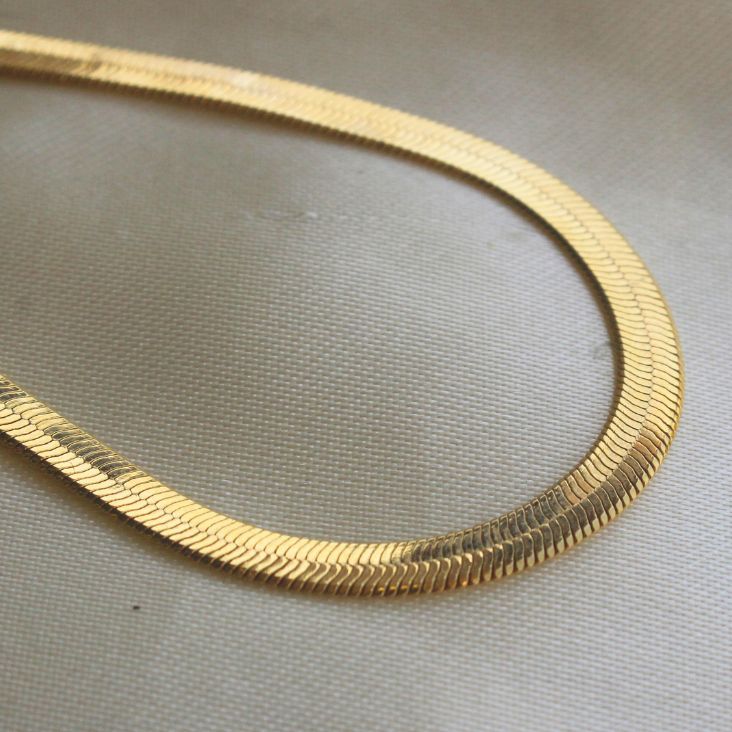 PULSEIRA FITA 4mm 22cm OURO
