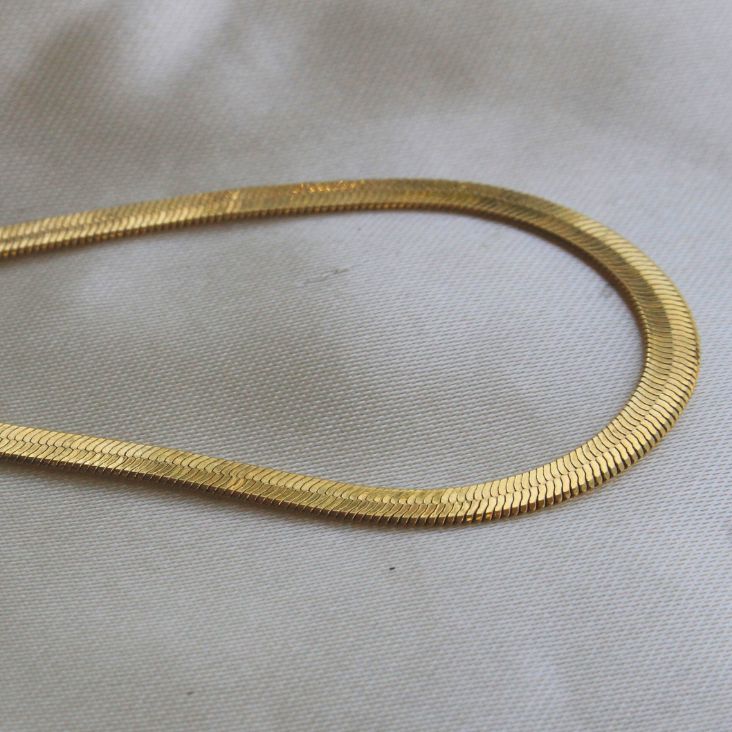 PULSEIRA FITA 4mm 22cm OURO