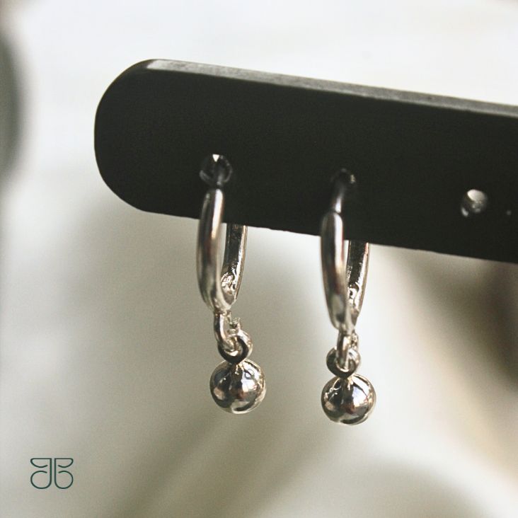 ARGOLINHA CLICK BOLINHA PEND PRATA