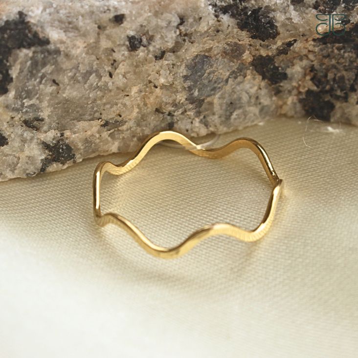 ANEL ONDINHA LISA OURO