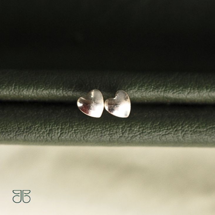 BRINCO CORAÇÃO CHAPA P PRATA 925