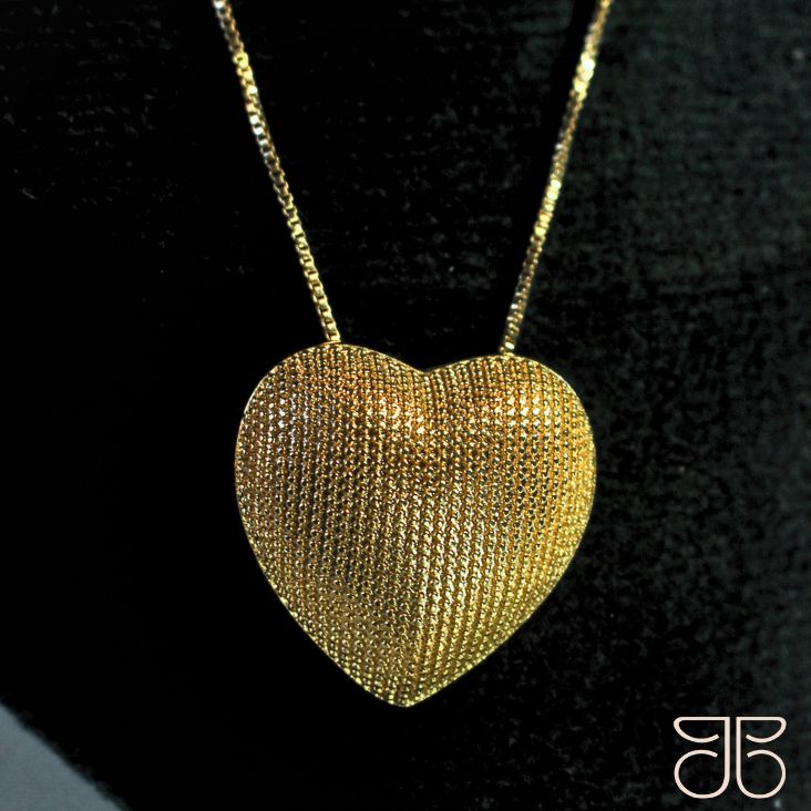 CONJUNTO CORAÇÃO DIAMANTADO