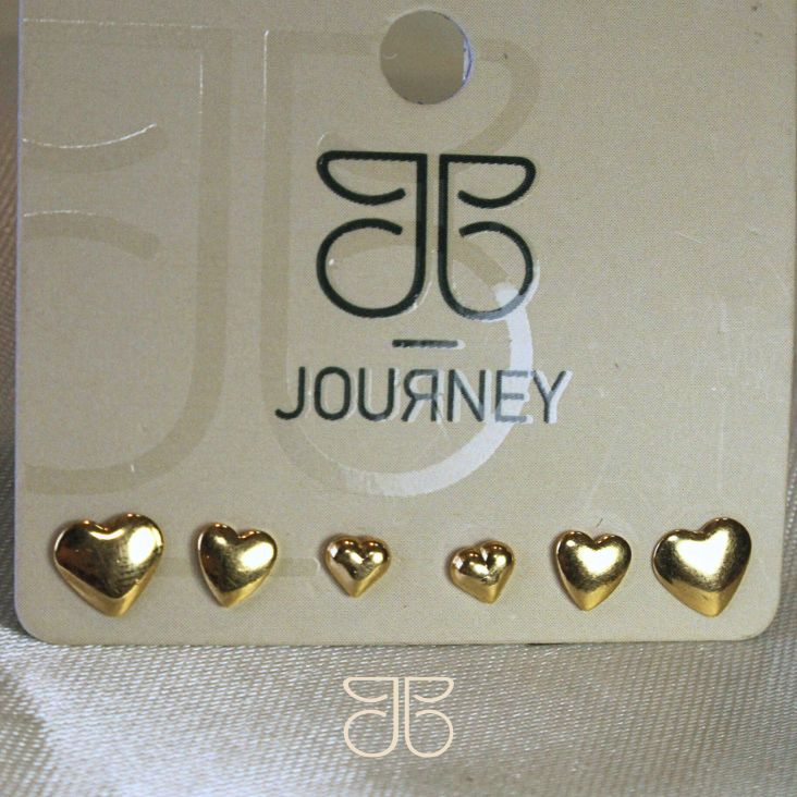 BRINCO TRIO CORAÇÃO CHAPINHA