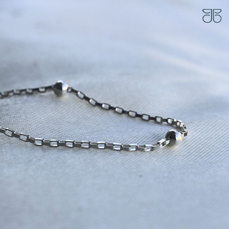 PULSEIRA ELO CARTIE BOLINHA PRATA