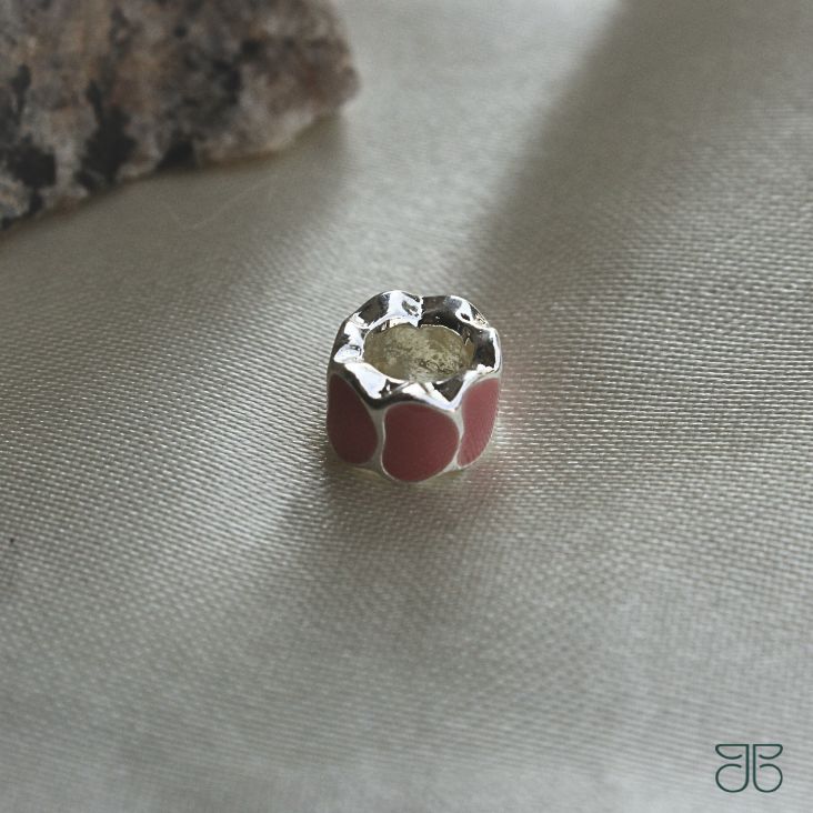 BERLOQUE PASSANTE CORAÇÃO ROSA