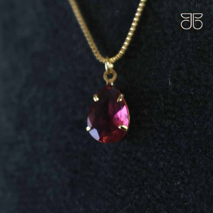 GARG PINGENTE GOTA VERMELHA