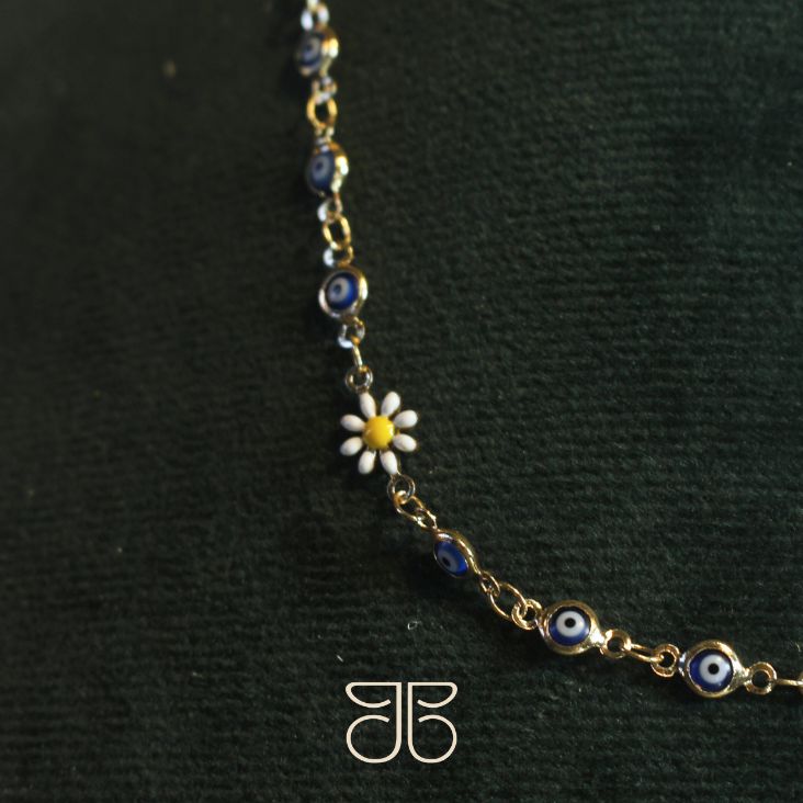 GARGANTILHA OLHO GREGO MARGARIDA