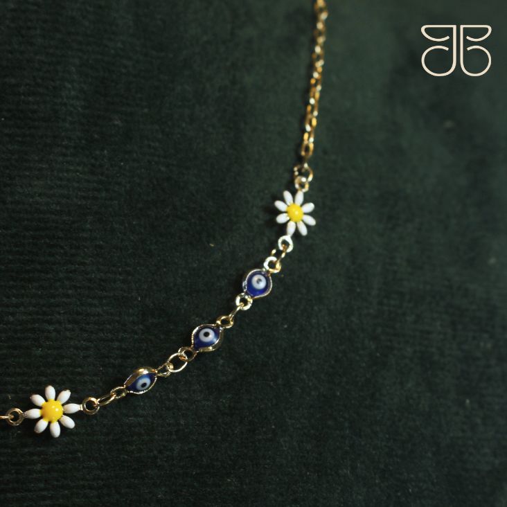 GARGANTILHA OLHO GREGO MARGARIDA