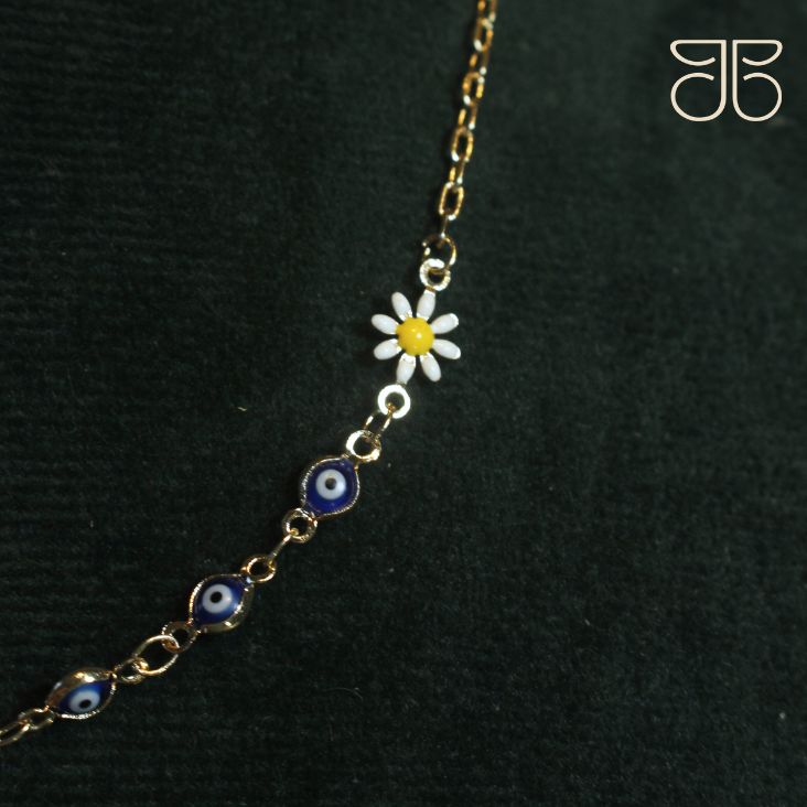 GARGANTILHA OLHO GREGO MARGARIDA