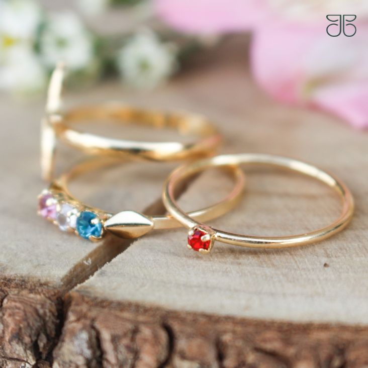 ANEL SOLITARIO COLORS