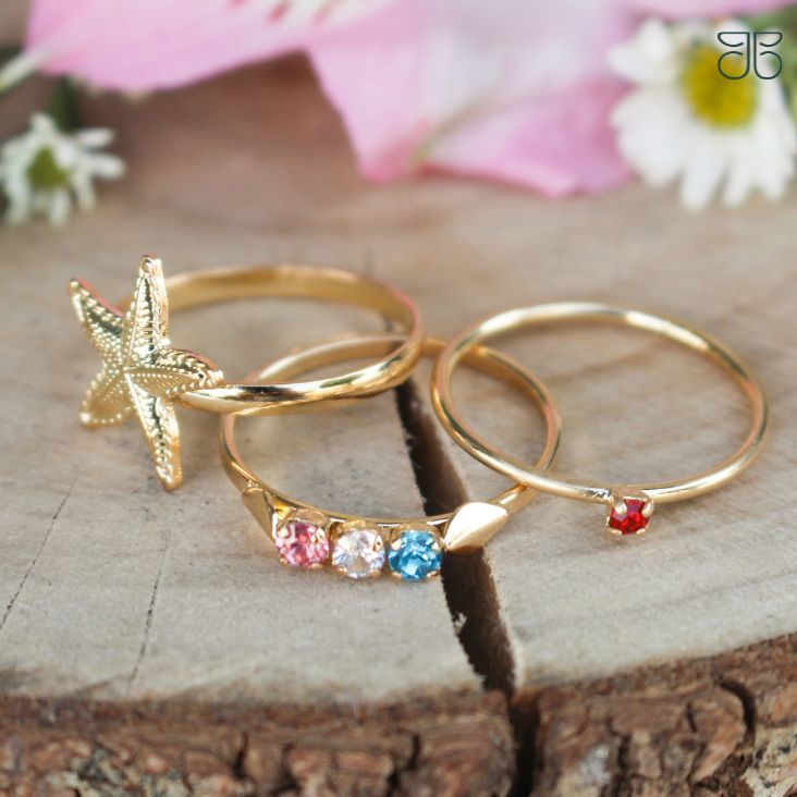 ANEL CRISTAIS 3 COLORS