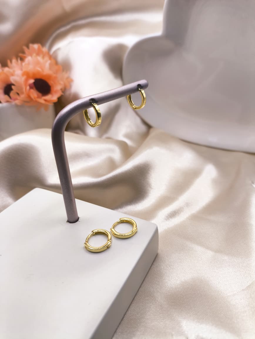 ARGOLA LISA QUADRICULADA TAMANHO P