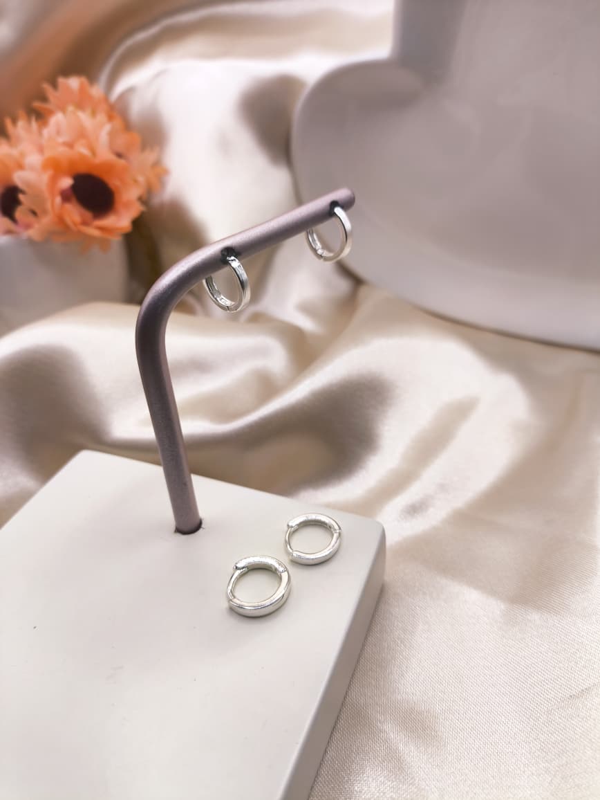 ARGOLA LISA QUADRICULADA TAMANHO P