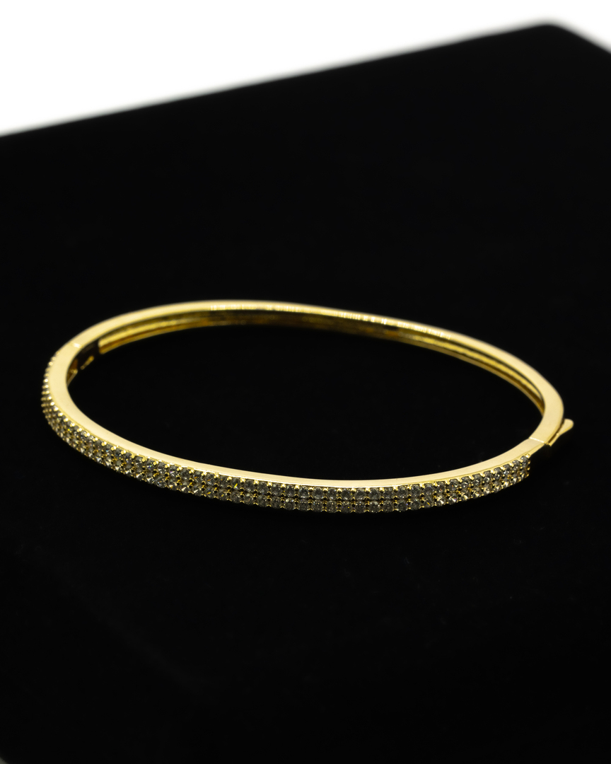 BRACELETE CRAVEJADO COM PEDRA CRYSTAL