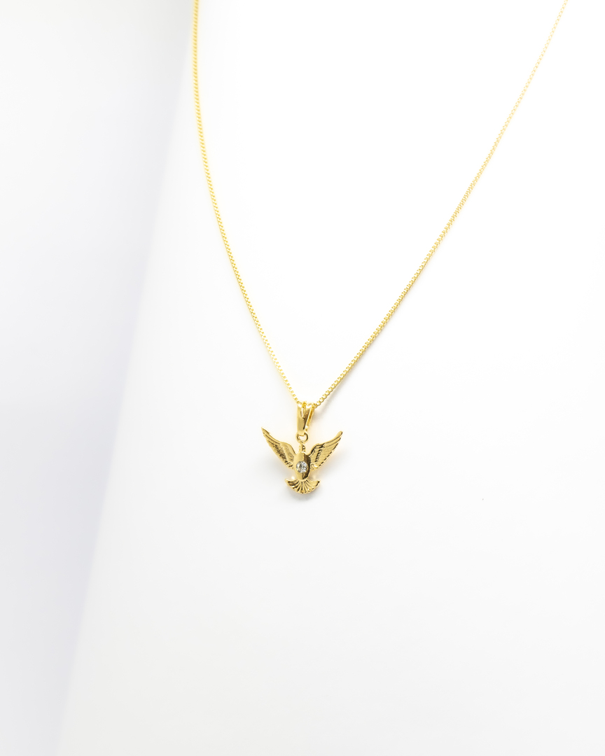 CONJUNTO ESPIRITO SANTO COM PEDRA CENTRAL