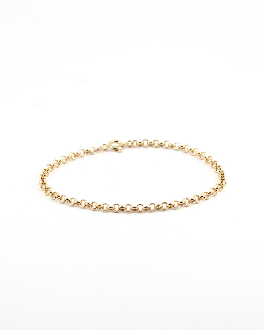 PULSEIRA ELO PORTUGUES 18CM FINO