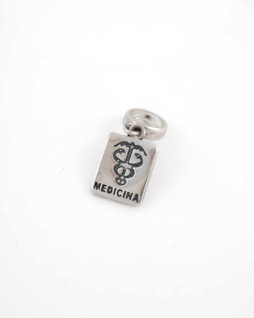 BERLOQUE PLAQUINHA PROFISSÃO MEDICINA