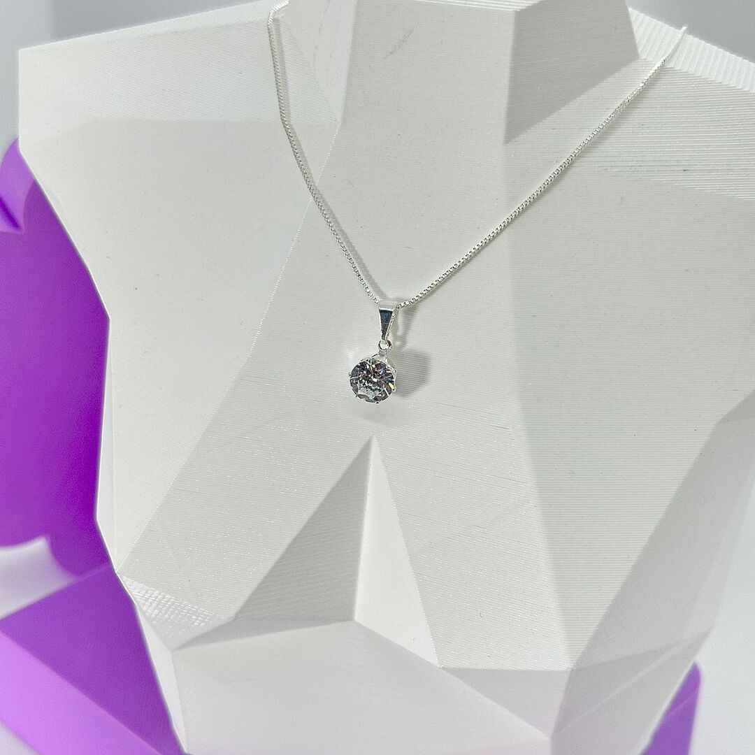 COLAR  PONTO DE LUZ GARRA REDONDO CP1584 COLAR  PONTO DE LUZ GARRA REDONDO CP1584