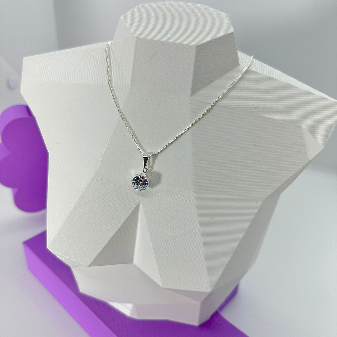 COLAR  PONTO DE LUZ GARRA REDONDO CP1584 COLAR  PONTO DE LUZ GARRA REDONDO CP1584