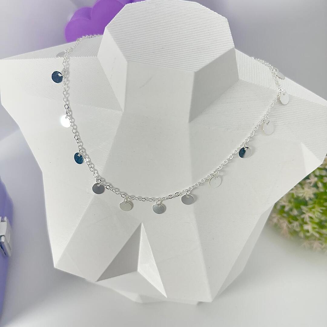 CHOKER DISQUINHOS REDONDOS CP1587
