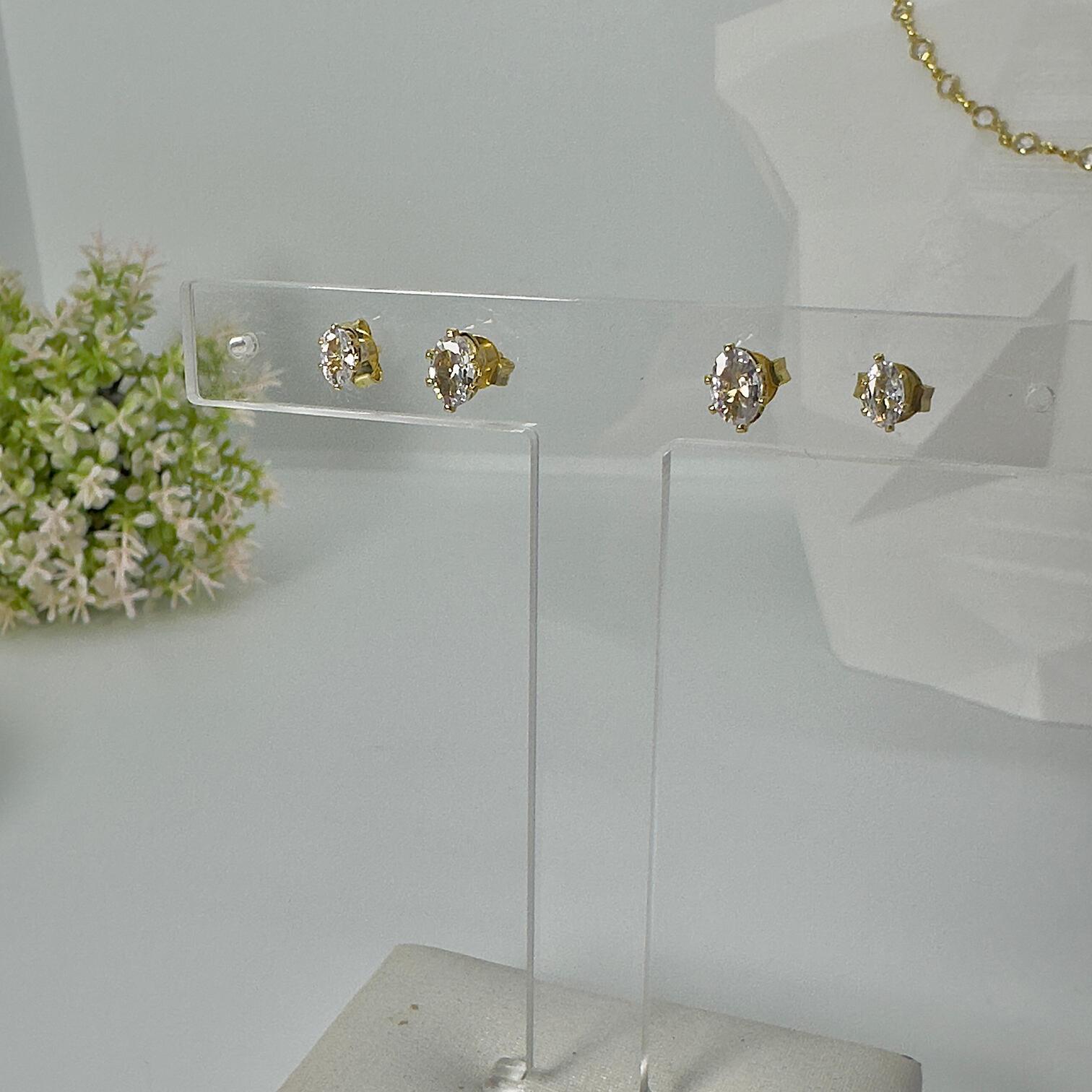 DUO PEDRAS OVAIS CRISTAIS BO1653 DUO PEDRAS OVAIS CRISTAIS BO1653