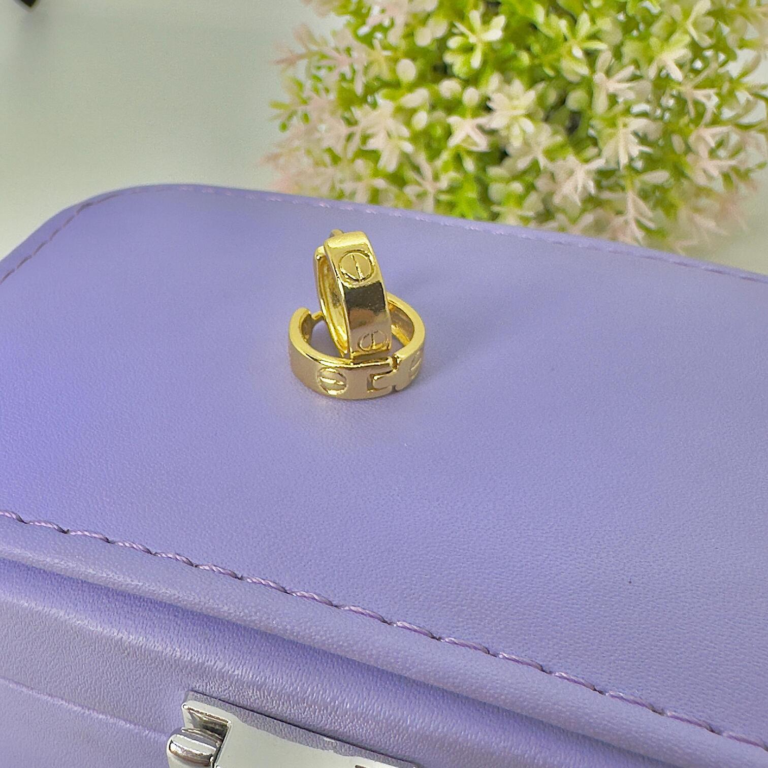 ARGOLA CLICK ESTILO CARTIER BO1657 ARGOLA CLICK ESTILO CARTIER BO1657