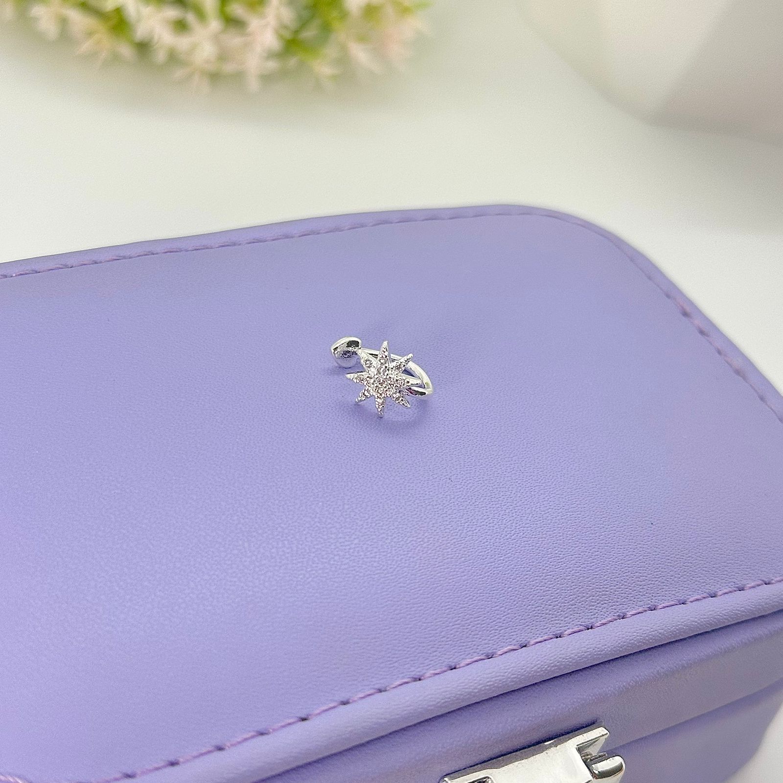 PIERCING FAKE ESTRELA CADENTE CRAVEJADO PFP1680 PIERCING FAKE ESTRELA CADENTE CRAVEJADO PFP1680