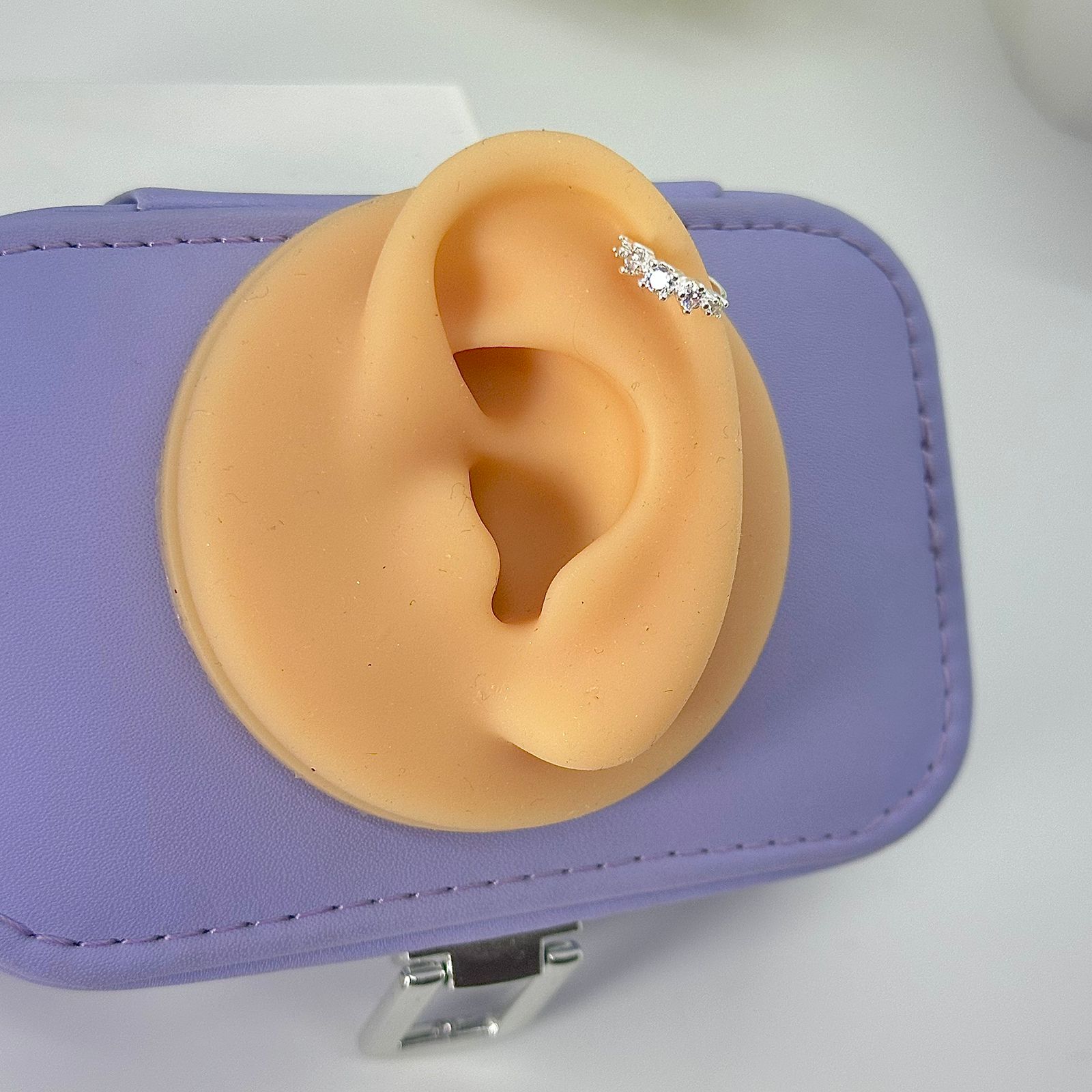 PIERCING FURO COROA PEDRAS (HÉLIX) PFP1681