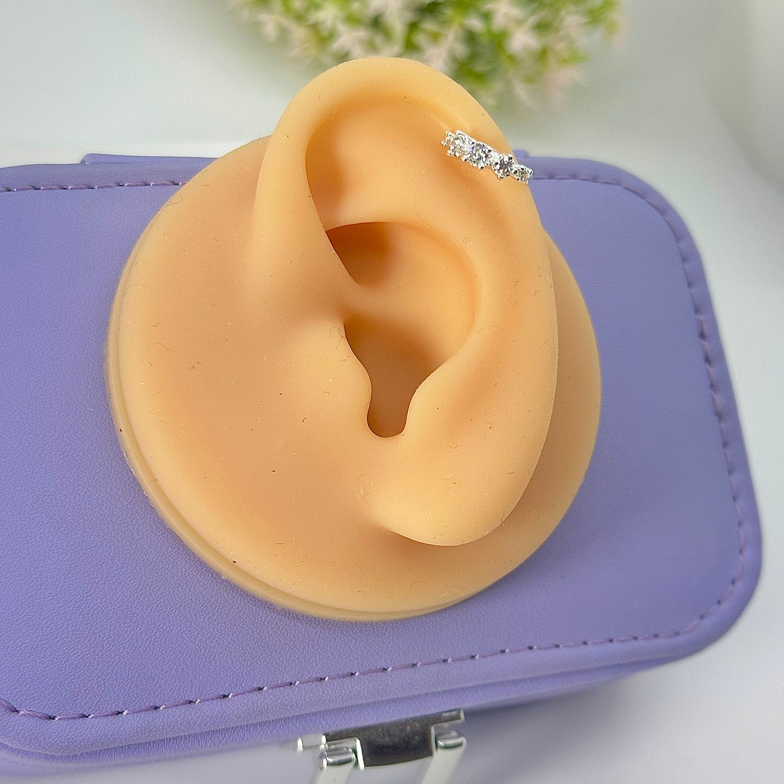 PIERCING FURO COROA PEDRAS (HÉLIX) PFP1681