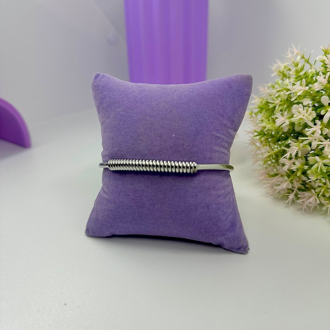 BRACELETE FEMININO MOLA AÇO 316L PS1708