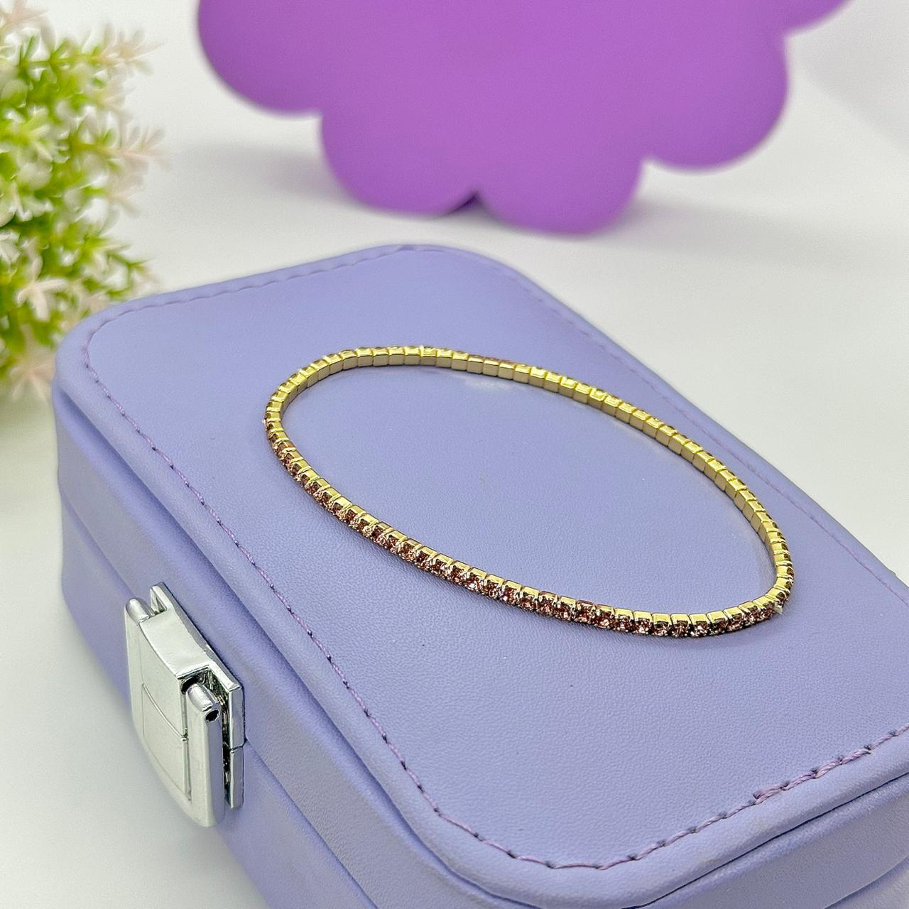 PULSEIRA STRASS ROSÉ PO1717